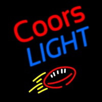 Coors Light Football Beer Neontábla