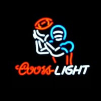 Coors Light Football Sport Neontábla