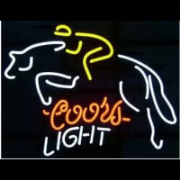 Coors Light Race Horse Neontábla