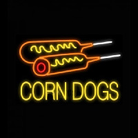 Corn Dogs Neontábla