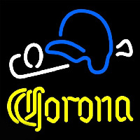 Corona Baseball Beer Sign Neontábla