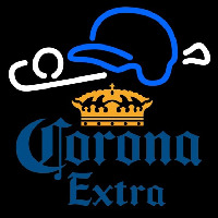 Corona E tra Baseball Beer Sign Neontábla