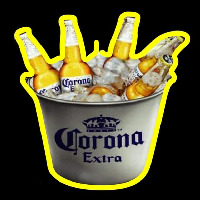 Corona E tra On Ice Beer Sign Neontábla