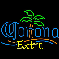 Corona E tra Palm Tree Beer Sign Neontábla