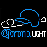 Corona Light Baseball Beer Sign Neontábla