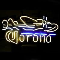 Corona Plane Sör Kocsma Neontábla