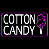 Cotton Candy With Logo Neontábla