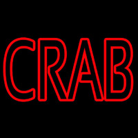 Crab Block 2 Neontábla