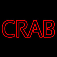 Crab Block Neontábla