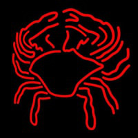 Crab Block With Logo 1 Neontábla