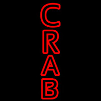 Crab Vertical Neontábla
