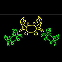 Crabs Logo 1 Neontábla
