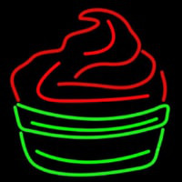 Cupcake Logo Neontábla