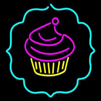 Cupcake Logo Neontábla