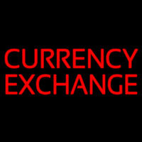 Currency E change Neontábla