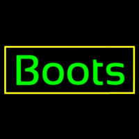 Cursive Boots Neontábla