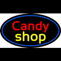 Cursive Candy Shop Neontábla