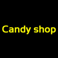 Cursive Candy Shop Neontábla
