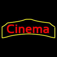 Cursive Cinema Neontábla