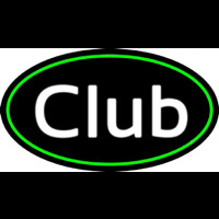 Cursive Club Neontábla