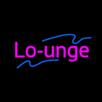 Cursive Lounge Neontábla