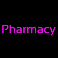 Cursive Pink Pharmacy Neontábla