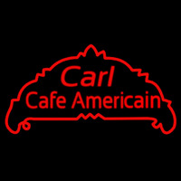 Custom Carl Cafe Americain 1 Neontábla