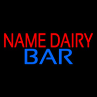 Custom Dairy Bar Neontábla