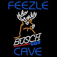 Custom Feezle Cave Busch Beer Mountain Buck Neontábla