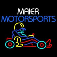 Custom Maier Motorspots Go Kart Neontábla
