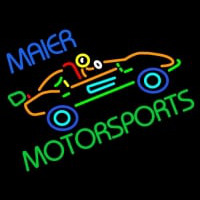 Custom Maier Motorspots Go Kart Neontábla