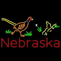 Custom Nebraska Pheasant Steve Neontábla