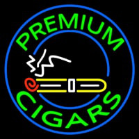 Custom Premium Cigars 1 Neontábla