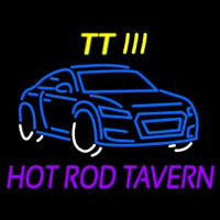 Custom Tt 3 Hot Rod Tavern Car Logo 1 Neontábla