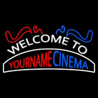 Custom Welcome To Cinema Neontábla