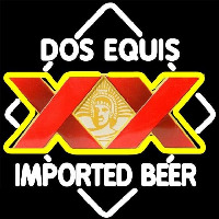 DOS Equis Imported Beer Sign Neontábla