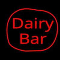 Dairy Bar Neontábla