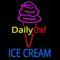 Dairy Chef Ice Cream Neontábla