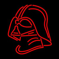 Darth Vader Helmet Star Wars Neontábla
