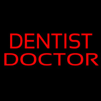 Dentist Doctor Neontábla