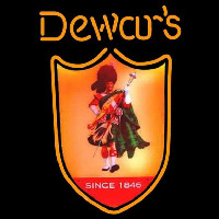 Dewars Scotchman Neontábla