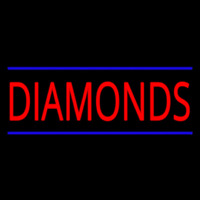Diamonds Neontábla