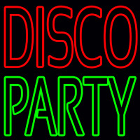 Disco Party 1 Neontábla