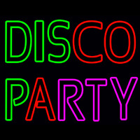 Disco Party Neontábla
