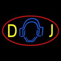 Dj Logo 5 Neontábla