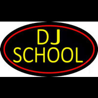 Dj School Neontábla