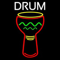 Djembe Drum 2 Neontábla