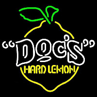 Docs Hard Lemon Neontábla