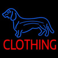 Dog Clothing Neontábla