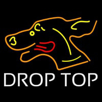 Dog Drop Top Neontábla
